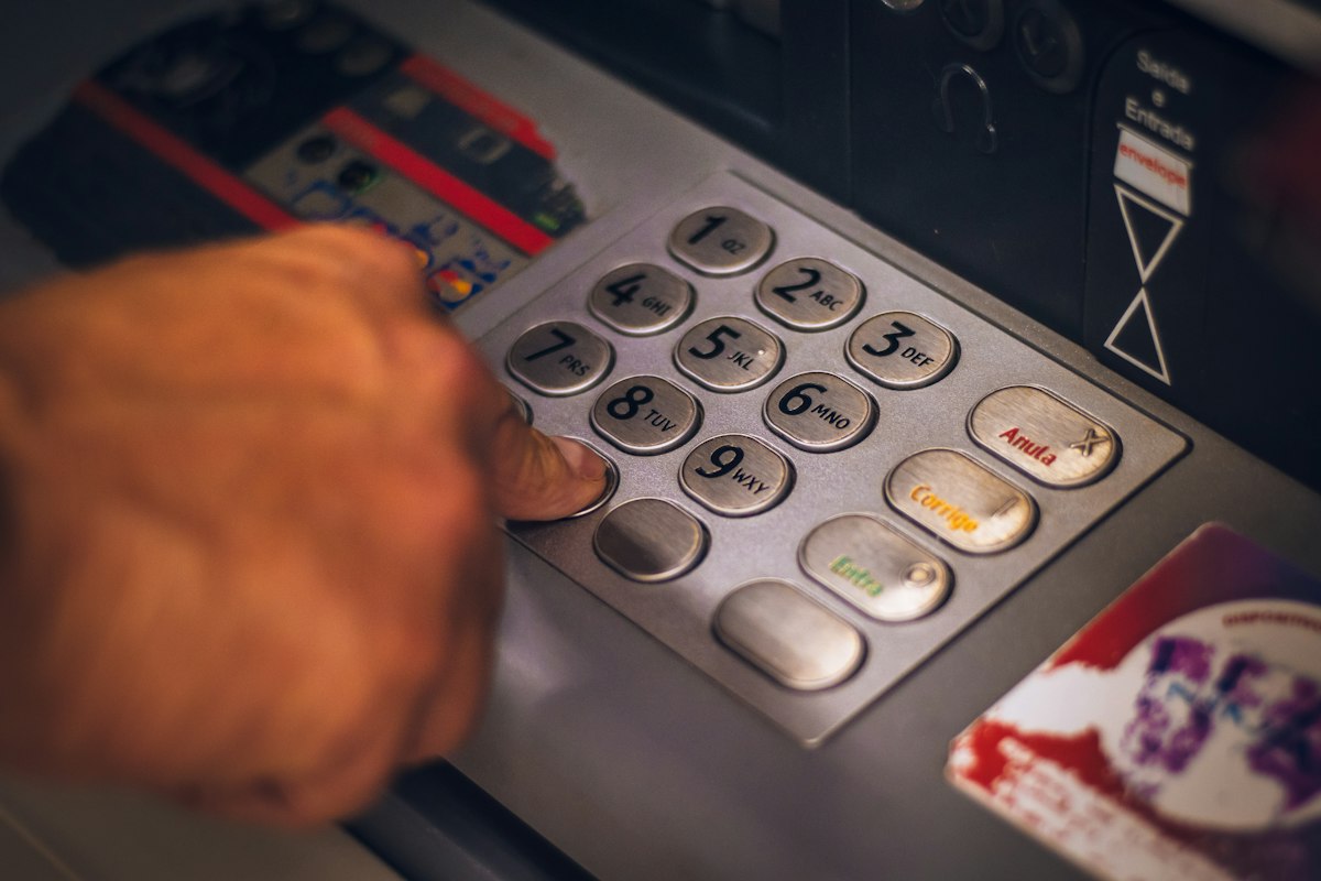 Using an ATM for everyday business banking